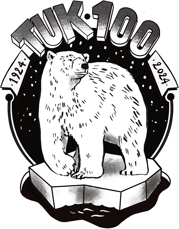 Talviuimarienkerhon 100-vuotislogo